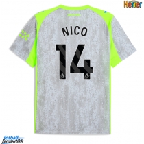 Manchester City Nico Gonzalez #14 Tredjedrakt 2025-26 Kortermet